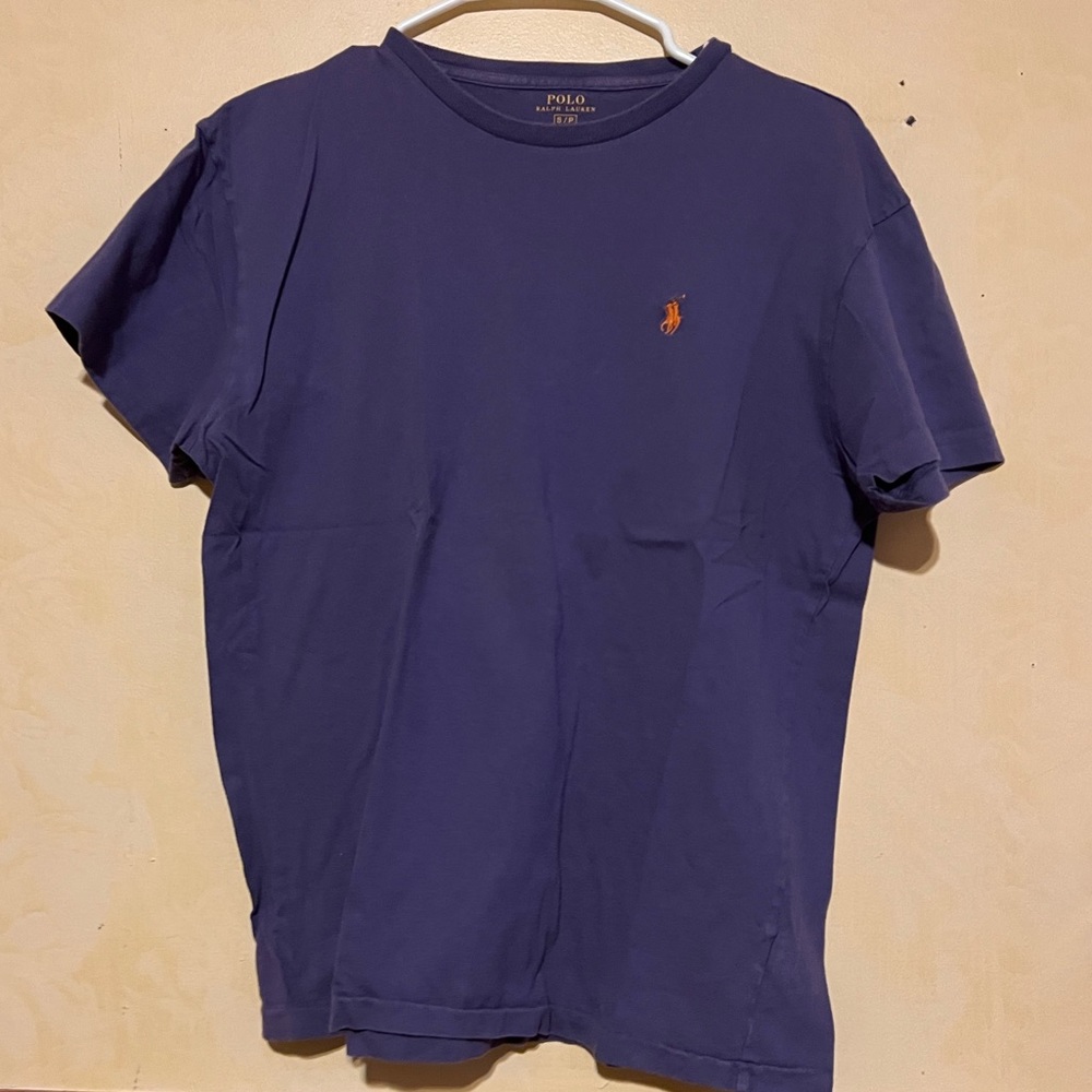 Mens Polo Ralph T Shirt (Purple)